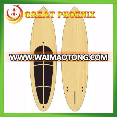 Bamboo veneer epoxy eps fiberglass for surfboard